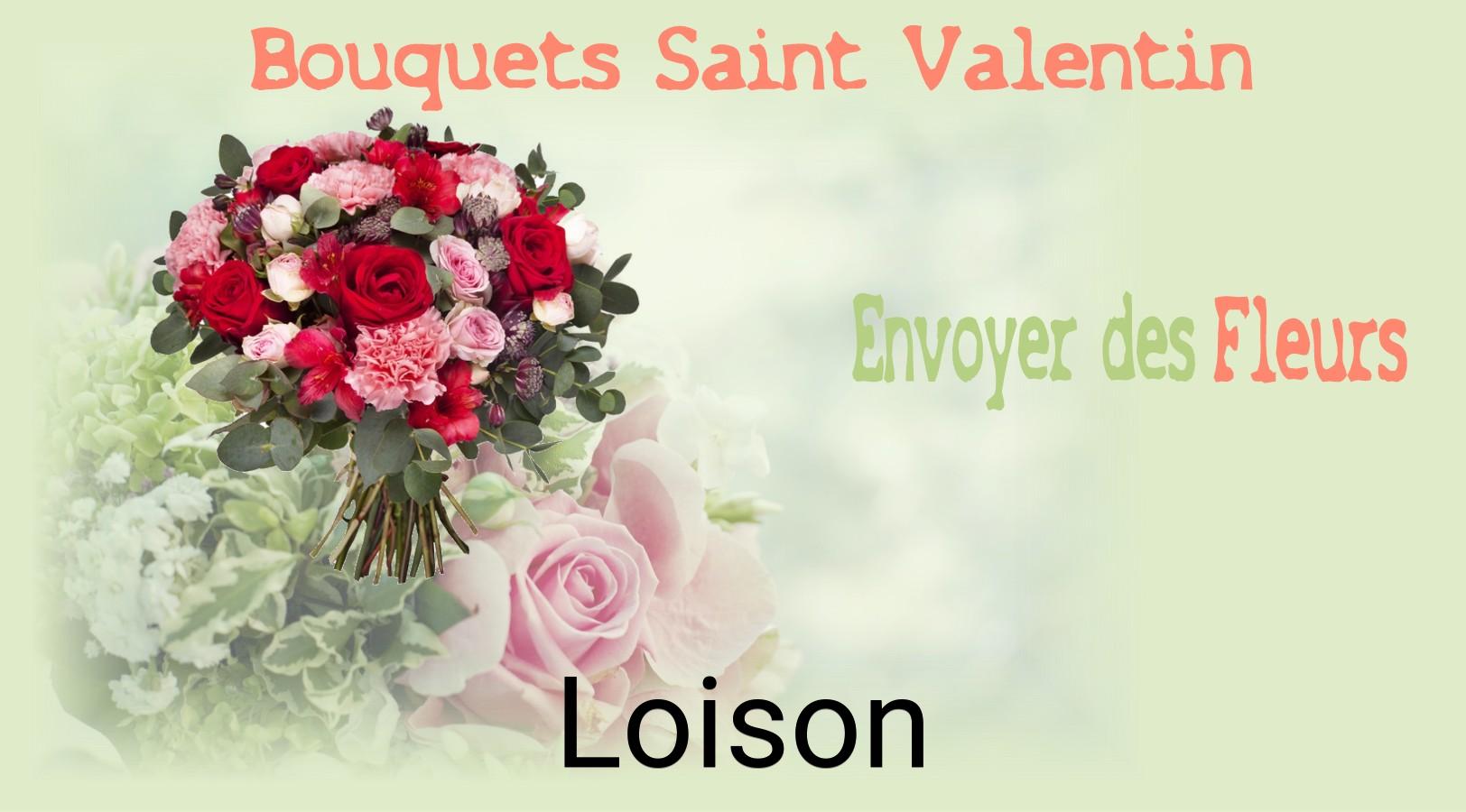 Roses de Saint-Valentin livrées à Loison